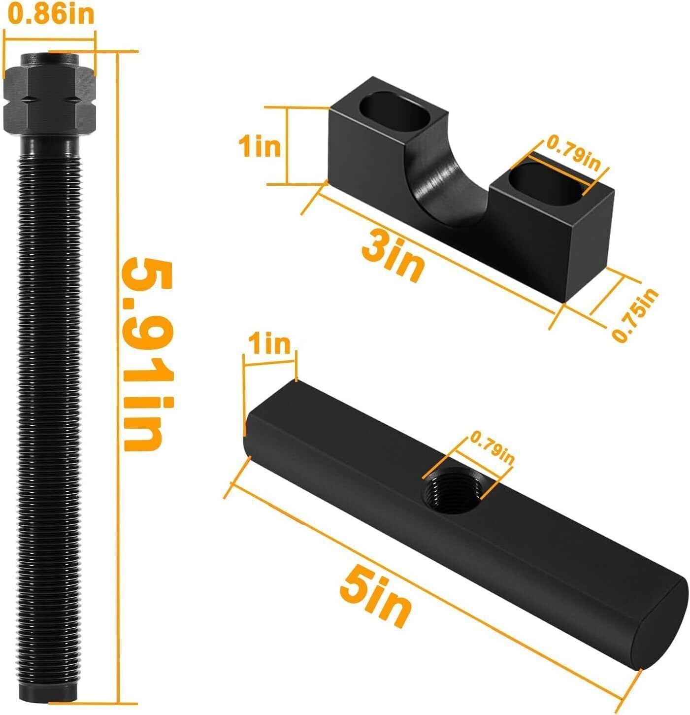 10850 Heavy Duty Yoke Puller Tool for Class 1-2 Trucks Ford F-150/350 Chevrolet
