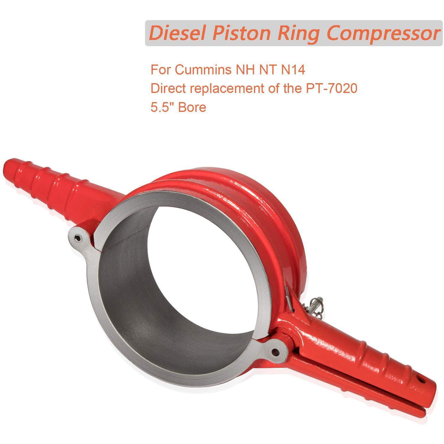 7020 Piston Ring Compressor for Cummins NT NH N14 5.50" Bore Replaces PT-7020