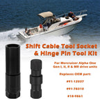 Shift Cable Tool Socket & Hinge Pin Tool for Mercruiser Alpha 1 Gen I Gen II