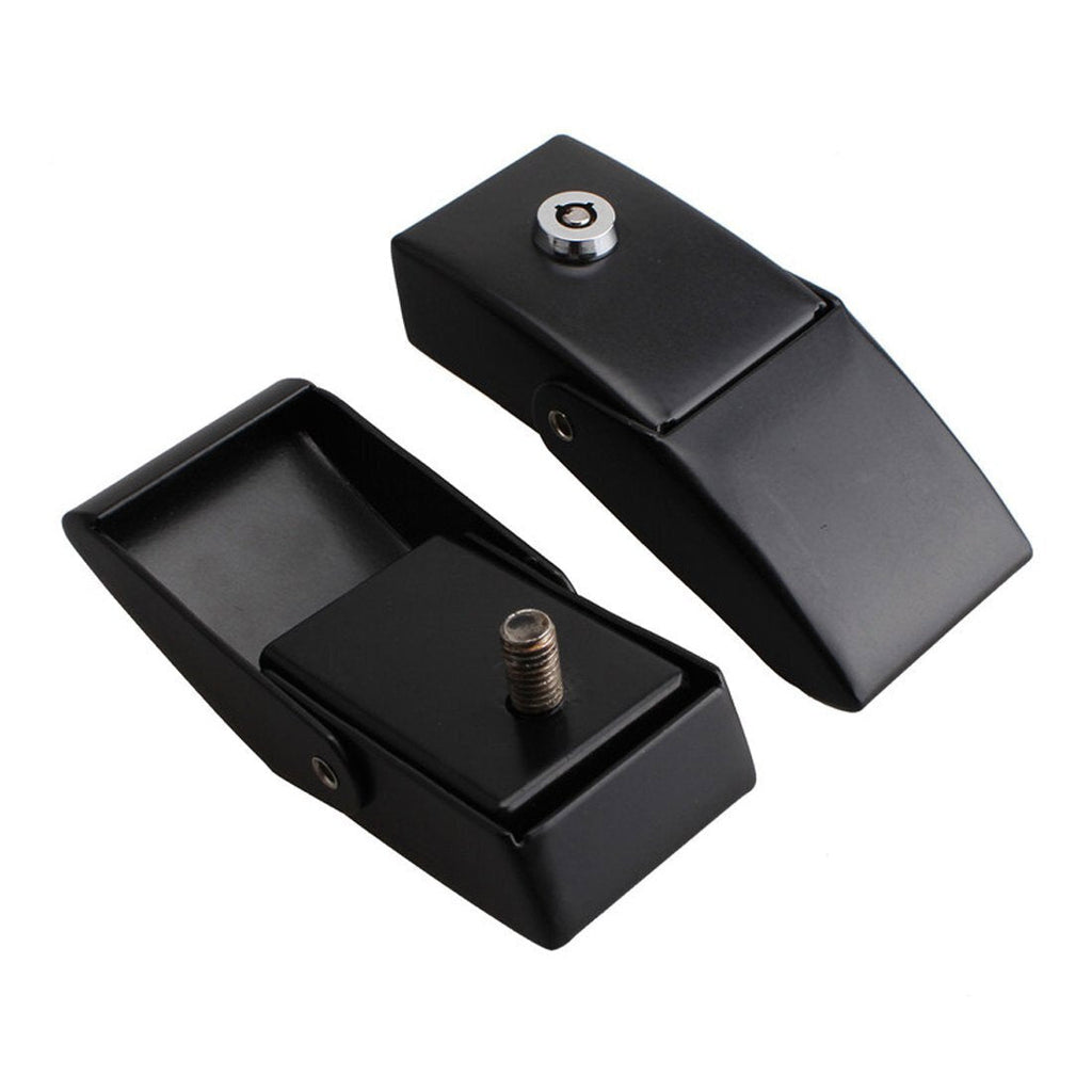 One Pair Locking Hood Catch Hood Lock Latches for Jeep Wrangler JK JKU 2007-2018