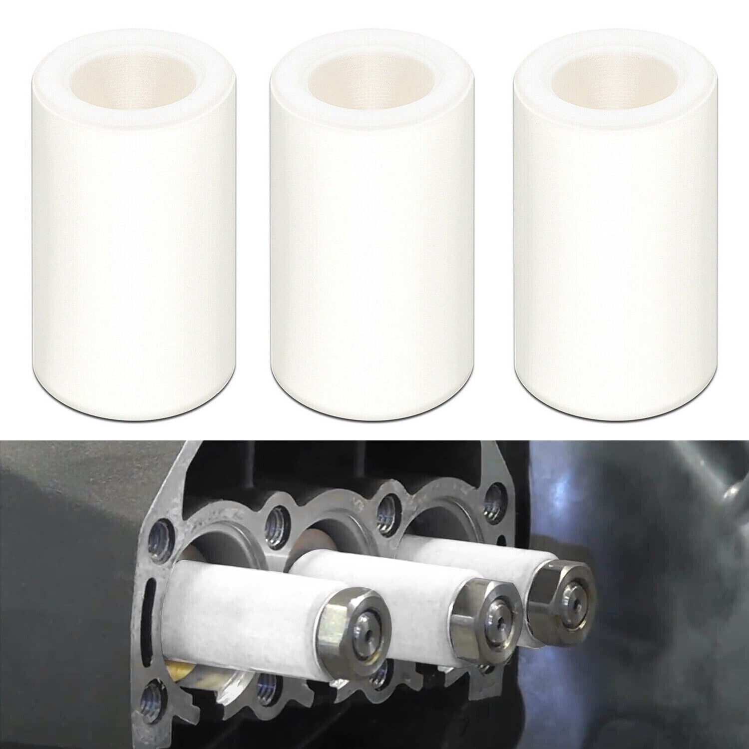 3PCS General Pump Piston Replace Ceramic 15mm 51040009 for TP Pumps (15x25x9 mm)
