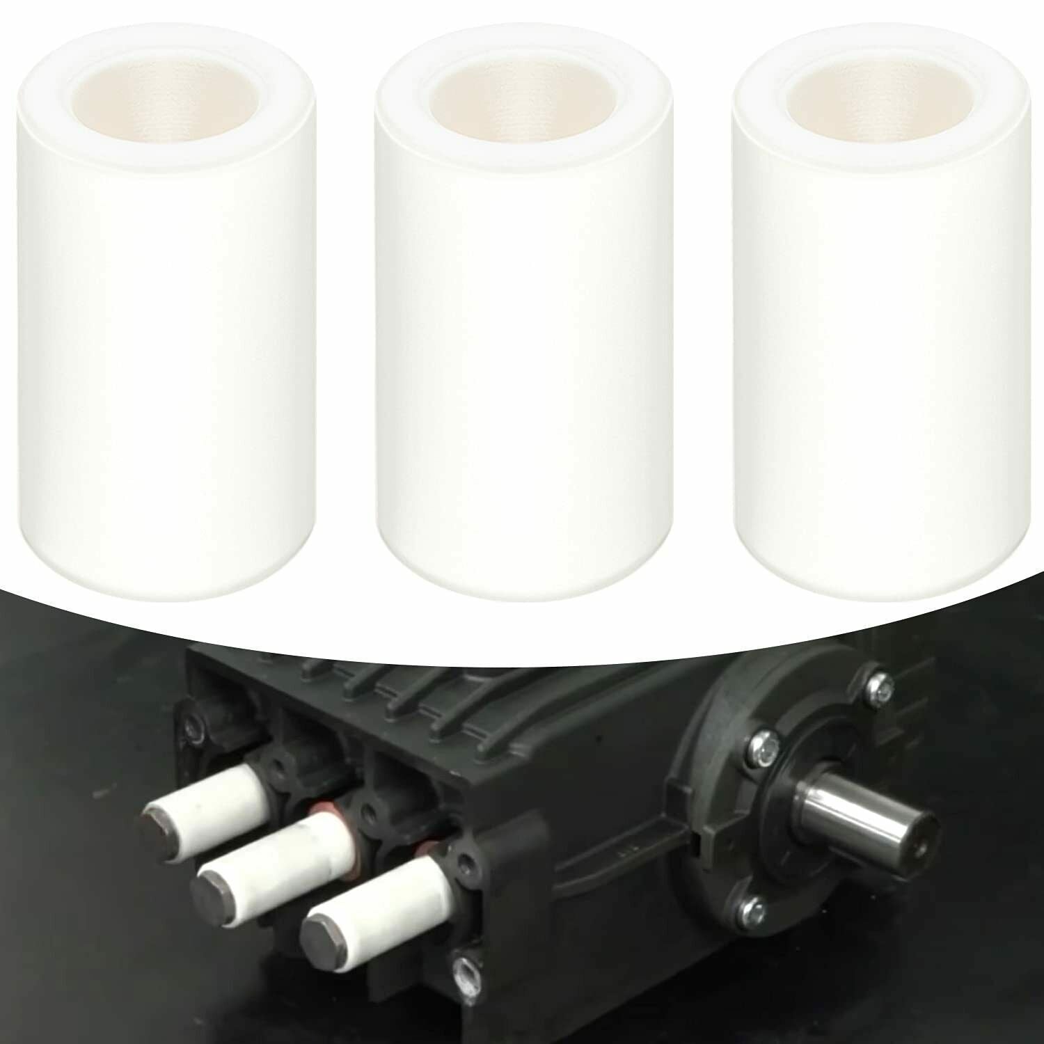 3PCS General Pump Piston Replace Ceramic 15mm 51040009 for TP Pumps (15x25x9 mm)