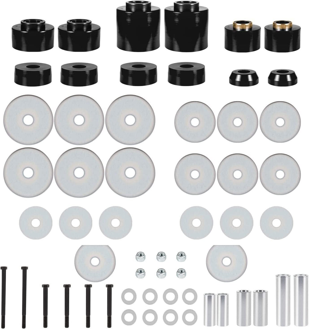 4.4123R Body Mount Bushing Set Kit For Ford F-150 F-250 F-350 1980-1998 2WD 4WD