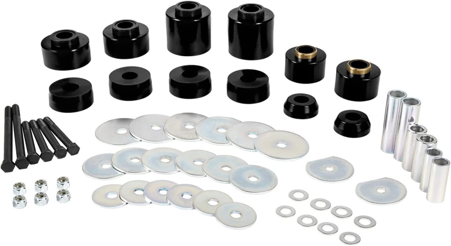 4.4123R Body Mount Bushing Set Kit For Ford F-150 F-250 F-350 1980-1998 2WD 4WD