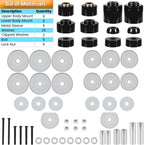 4.4123R Body Mount Bushing Set Kit For Ford F-150 F-250 F-350 1980-1998 2WD 4WD