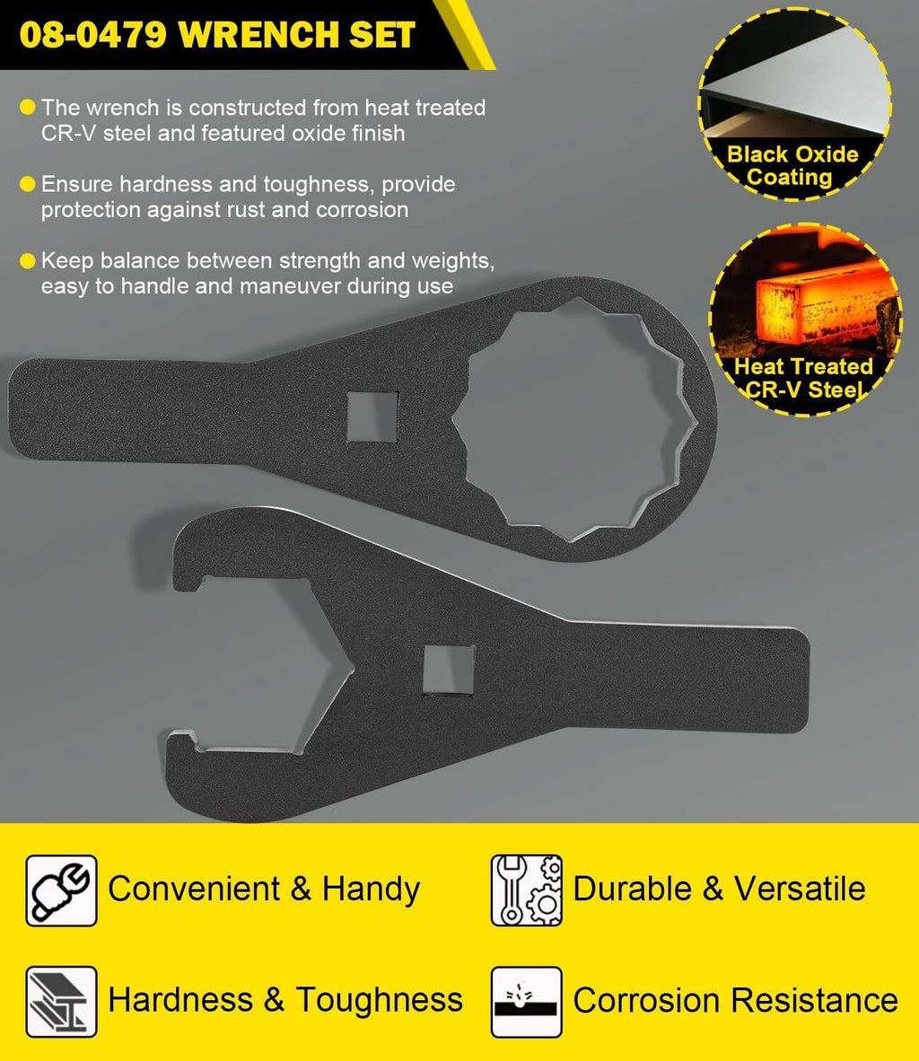 ATV Axle Nut Wrench 45.5mm 56mm for Honda TRX 250X 300X 300EX 400EX 400X 08-0479