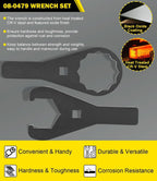 ATV Axle Nut Wrench 45.5mm 56mm for Honda TRX 250X 300X 300EX 400EX 400X 08-0479
