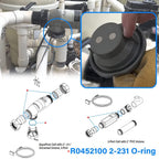3Pack R0452100 2-231 O-Rings For Zodiac Jandy Fusion & AquaPure PLC1400 & 700