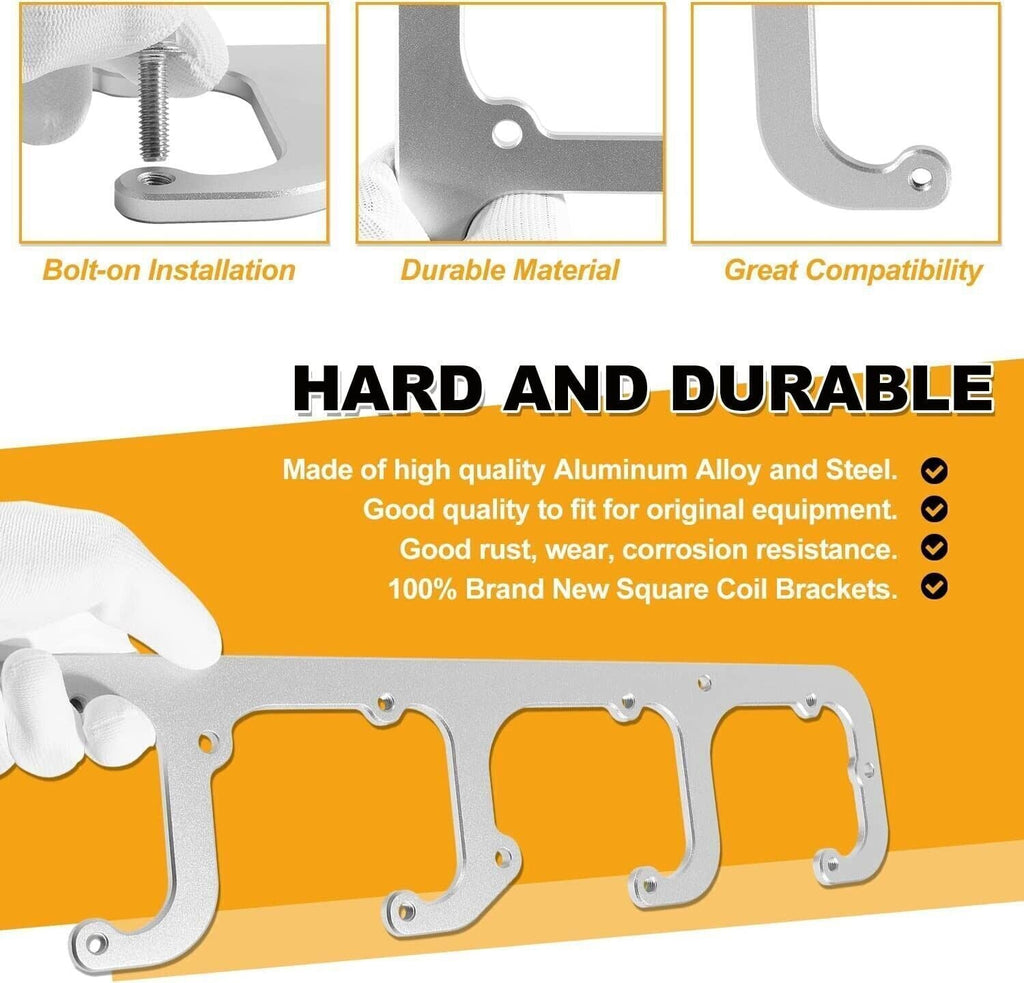 12558693 Square Coil Brackets Valve Cover for D514A D510C D581 LSX LQ9 LS6 L92