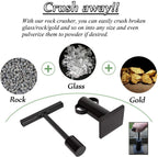 Rock Crusher Gold Panning Mining Pulverizer Frit Maker Glass Breaker Ore Crusher