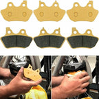 Front Rear Brake Pads Kit for 2000-2007 Harley Davidson Full Set