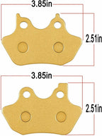 Front Rear Brake Pads Kit for 2000-2007 Harley Davidson Full Set