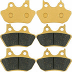 Front Rear Brake Pads Kit for 2000-2007 Harley Davidson Full Set