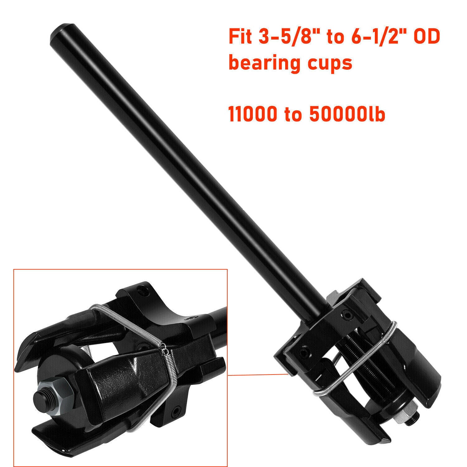 Truck Universal Bearing Cup Remover / Installer 7180 Fit 3-5/8" to 6-1/2" OD