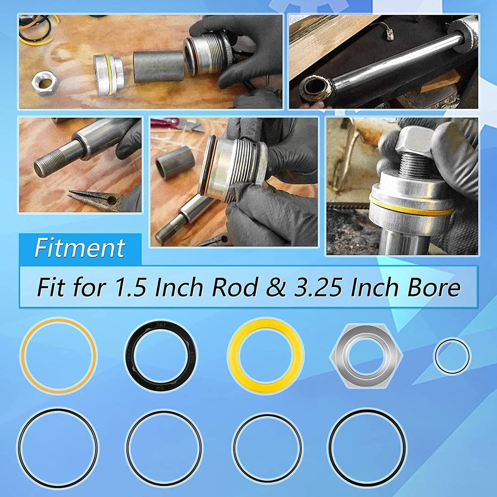 For Bobcat Tilt Cylinder Seal Kit 743 751 753 843 853 Skid Steer Loader 7135551
