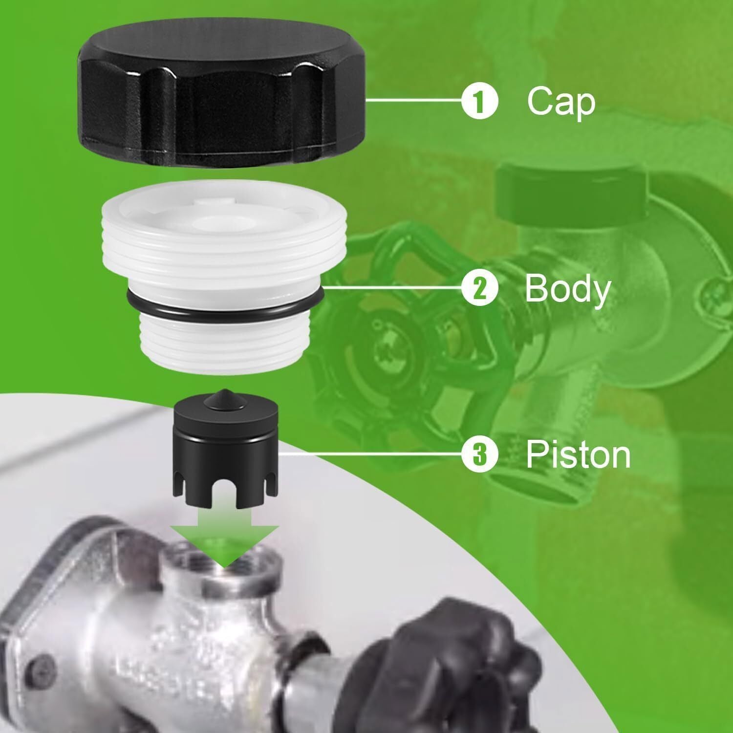 VACVBKX1B Vacuum Breaker Kit for ASSE 1019-A Repair Kit & Standard Anti-Siphon