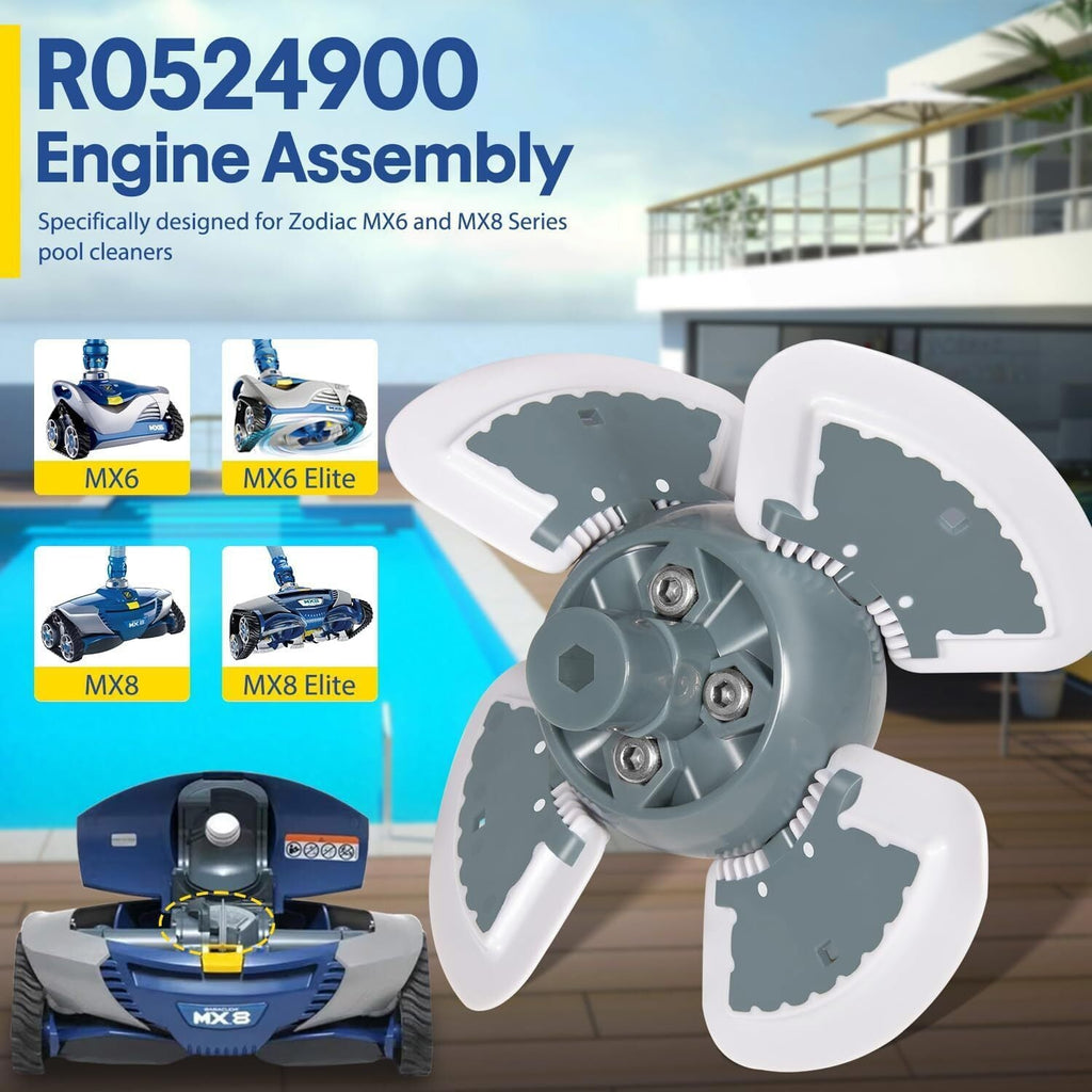 For Zodiac MX6/MX6EL Baracuda MX8 Pool Cleaner Engine Assembly Parts R0524900