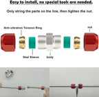 800-640 800-641 800-642 Aluminum Line Splice AC Repair Kit 5/8'', 3/8'',1/2''