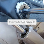 1Pcs Trim Tilt Cylinder RAM End Cap Rebuild/Repair Kit for Volvo Penta 290 DP SP