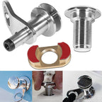3/8 Inch Marine Stainless Steel Quick Release Boat Fender Kit Mount Holder Kit