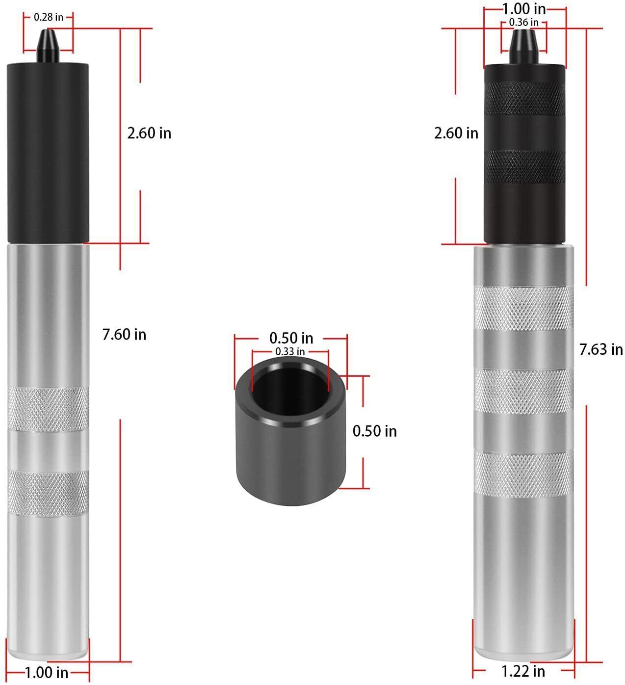 Valve Keeper Remover and Installer Kit 36050 w/ Valve Stems from 4.5 to 7.5mm