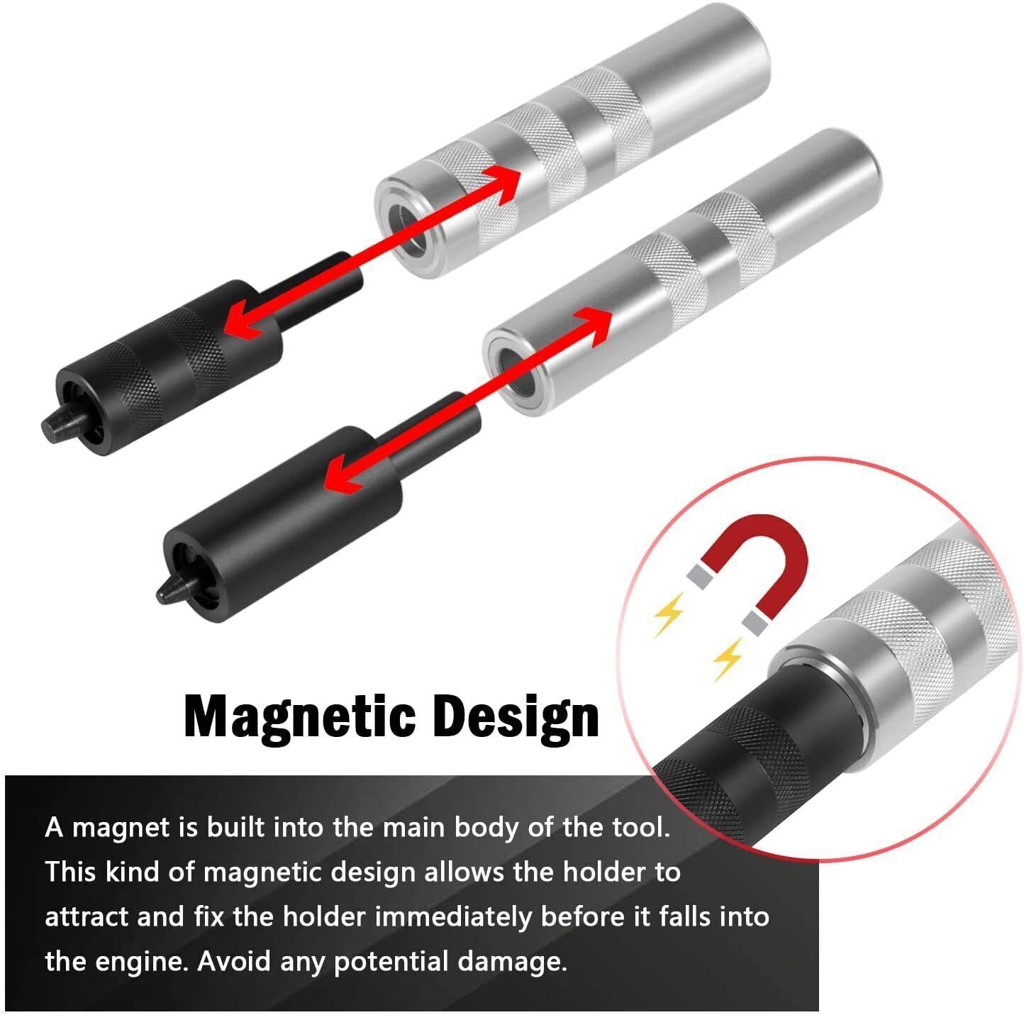 Valve Keeper Remover and Installer Kit 36050 w/ Valve Stems from 4.5 to 7.5mm