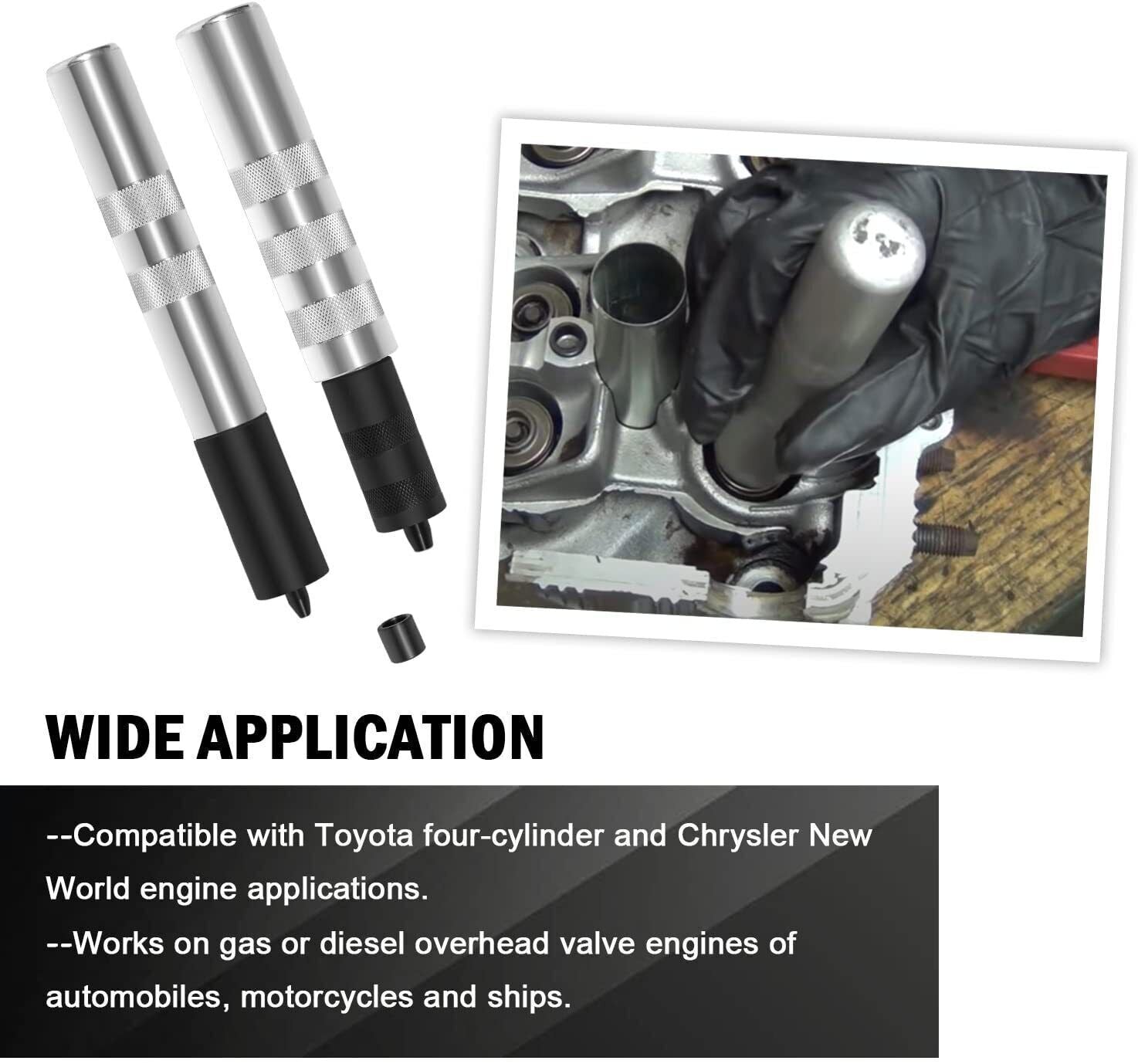 Valve Keeper Remover and Installer Kit 36050 w/ Valve Stems from 4.5 to 7.5mm