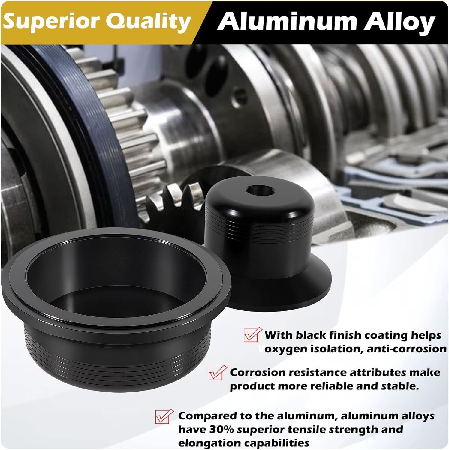 Front & Rear Crank Seal Driver Kit for 2001-2016 GM 6.6L Duramax Diesel Engine