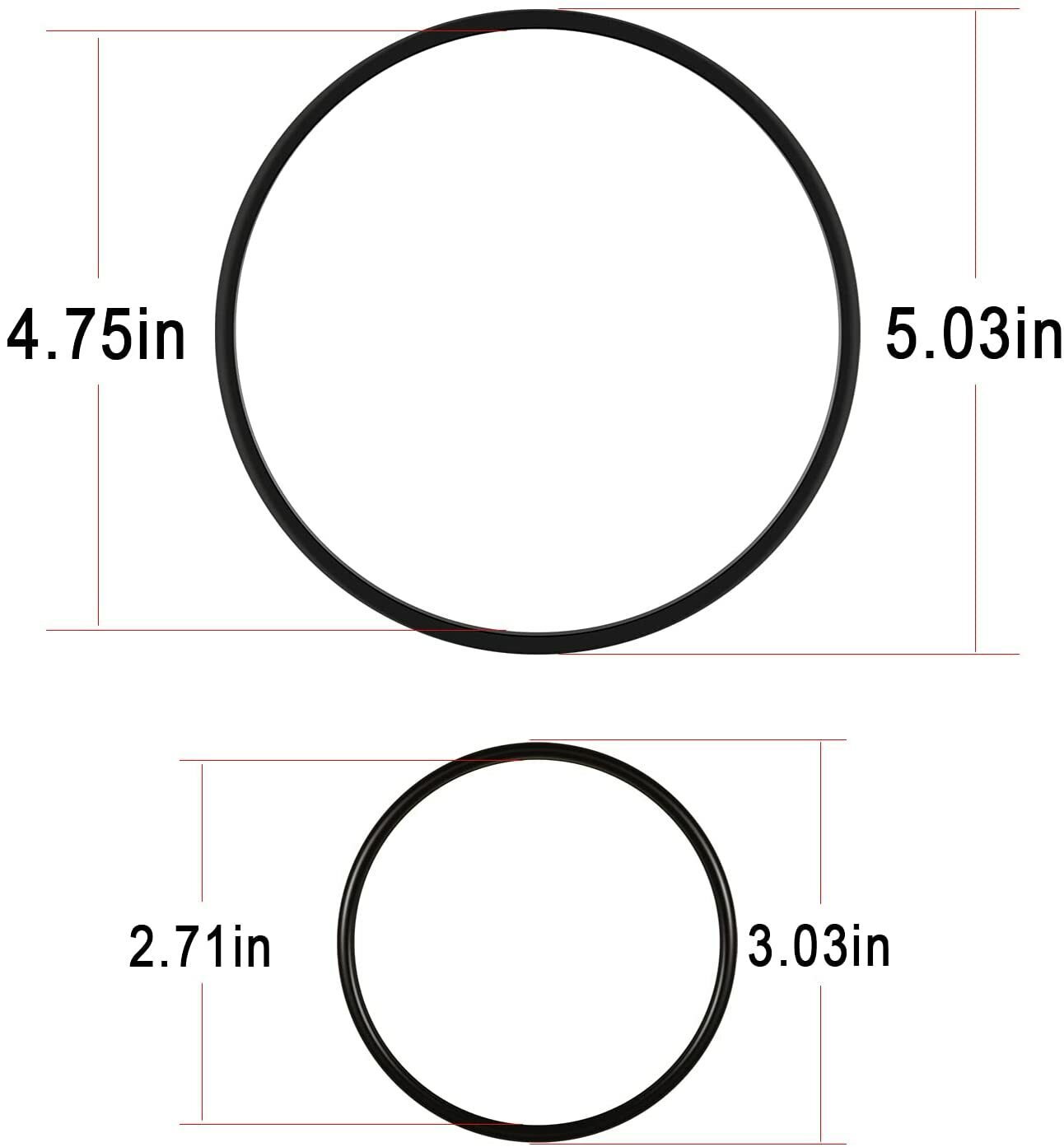 385310151 O-Ring Kit for Sealand/Dometic S Series & T Series Pumps 2PCS