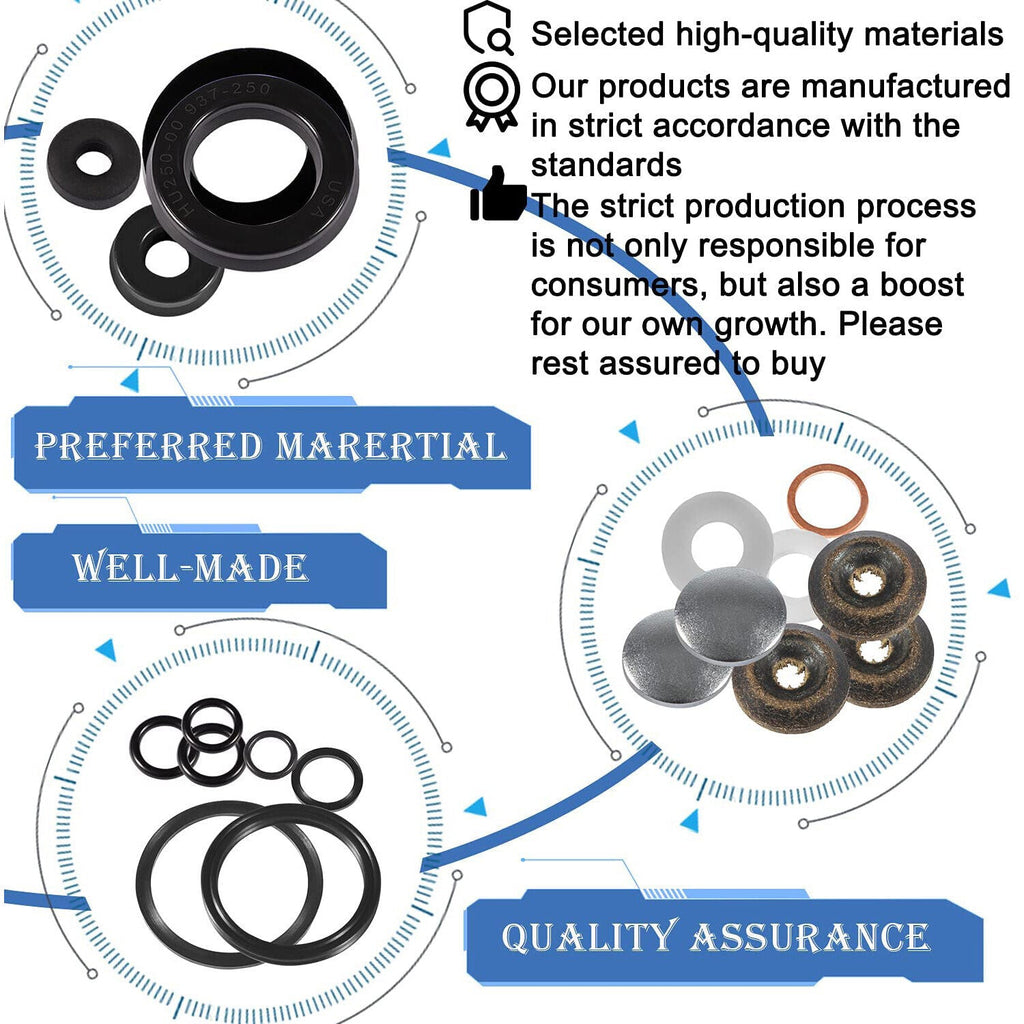 Floor Jack Seal Repair Kit for Lincoln Walker Model 93642 All Series B C E 2 Ton