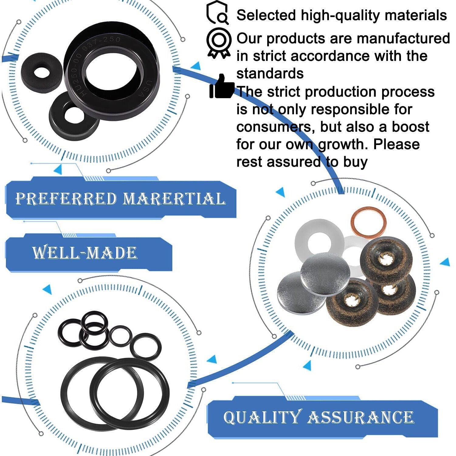 Floor Jack Seal Repair Kit for Lincoln Walker Model 93642 All Series B C E 2 Ton