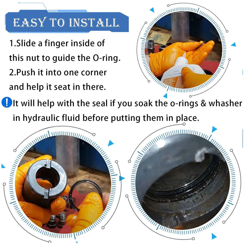 Floor Jack Seal Repair Kit for Lincoln Walker Model 93642 All Series B C E 2 Ton