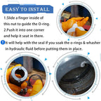 Floor Jack Seal Repair Kit for Lincoln Walker Model 93642 All Series B C E 2 Ton
