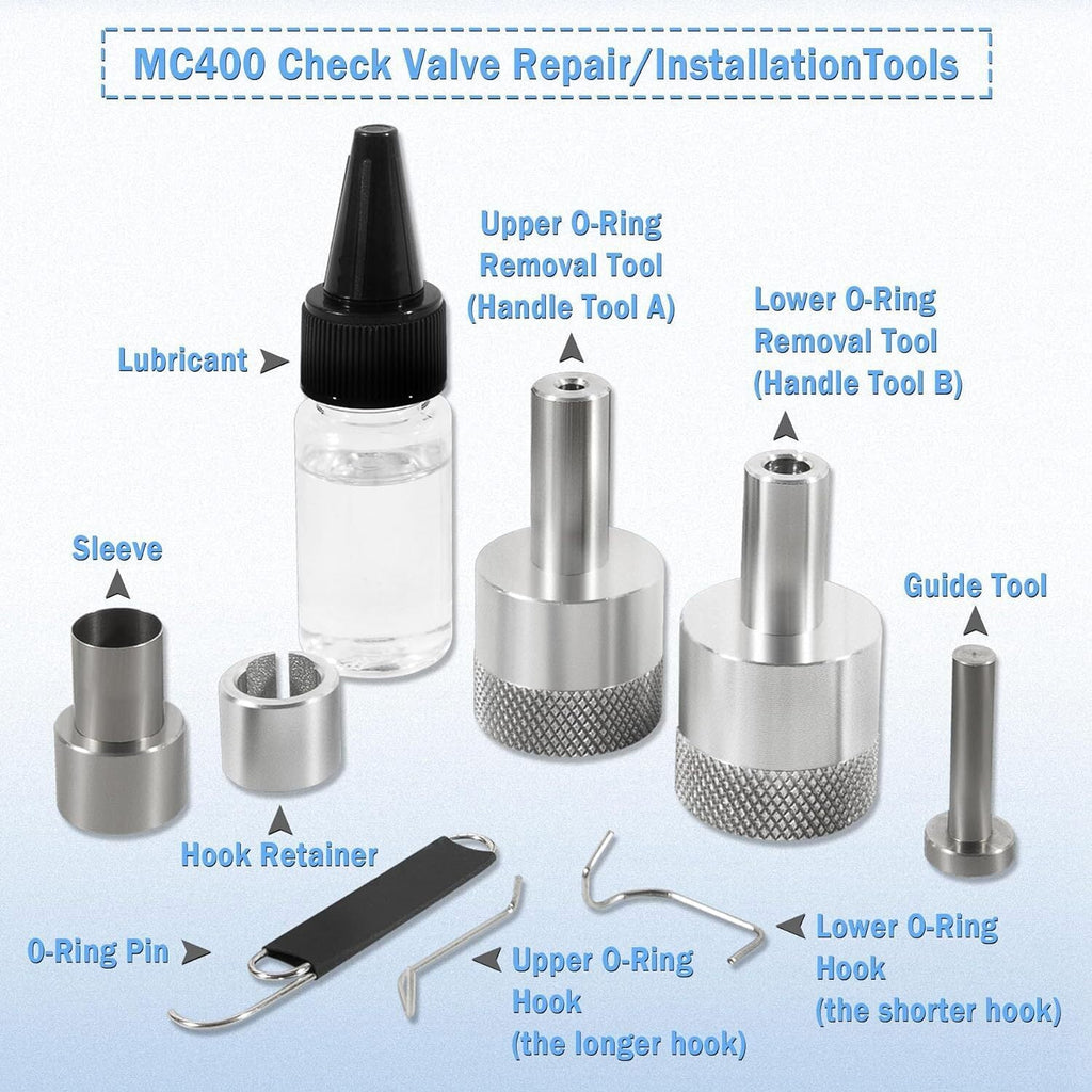 MC400 for 2001-2014 EFI Harley Davidson Fuel Tool Fuel Check Valve Rebuild Kits