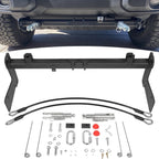 BX1139 Tow Bar Base Plate Tow Bar Bracket for Jeep Wrangler JL JLU 2018-2024