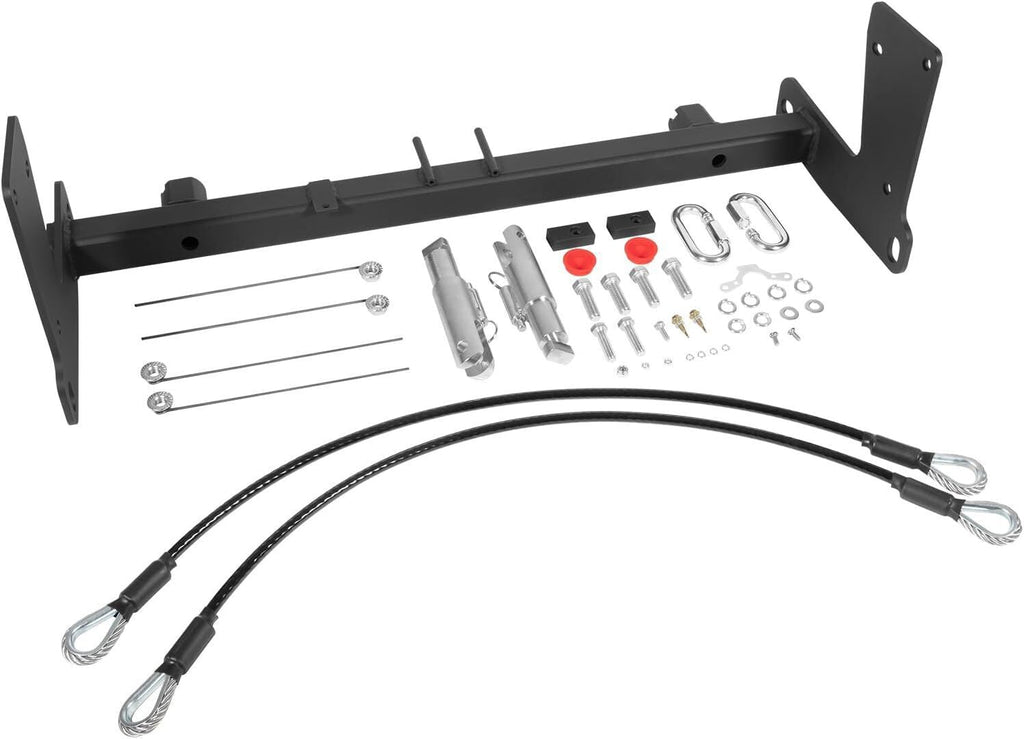 BX1139 Tow Bar Base Plate Tow Bar Bracket for Jeep Wrangler JL JLU 2018-2024