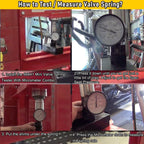 66841 Mini Valve Spring Tester Measuring Combo with Height Micrometer for Vise