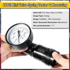 66841 Mini Valve Spring Tester Measuring Combo with Height Micrometer for Vise