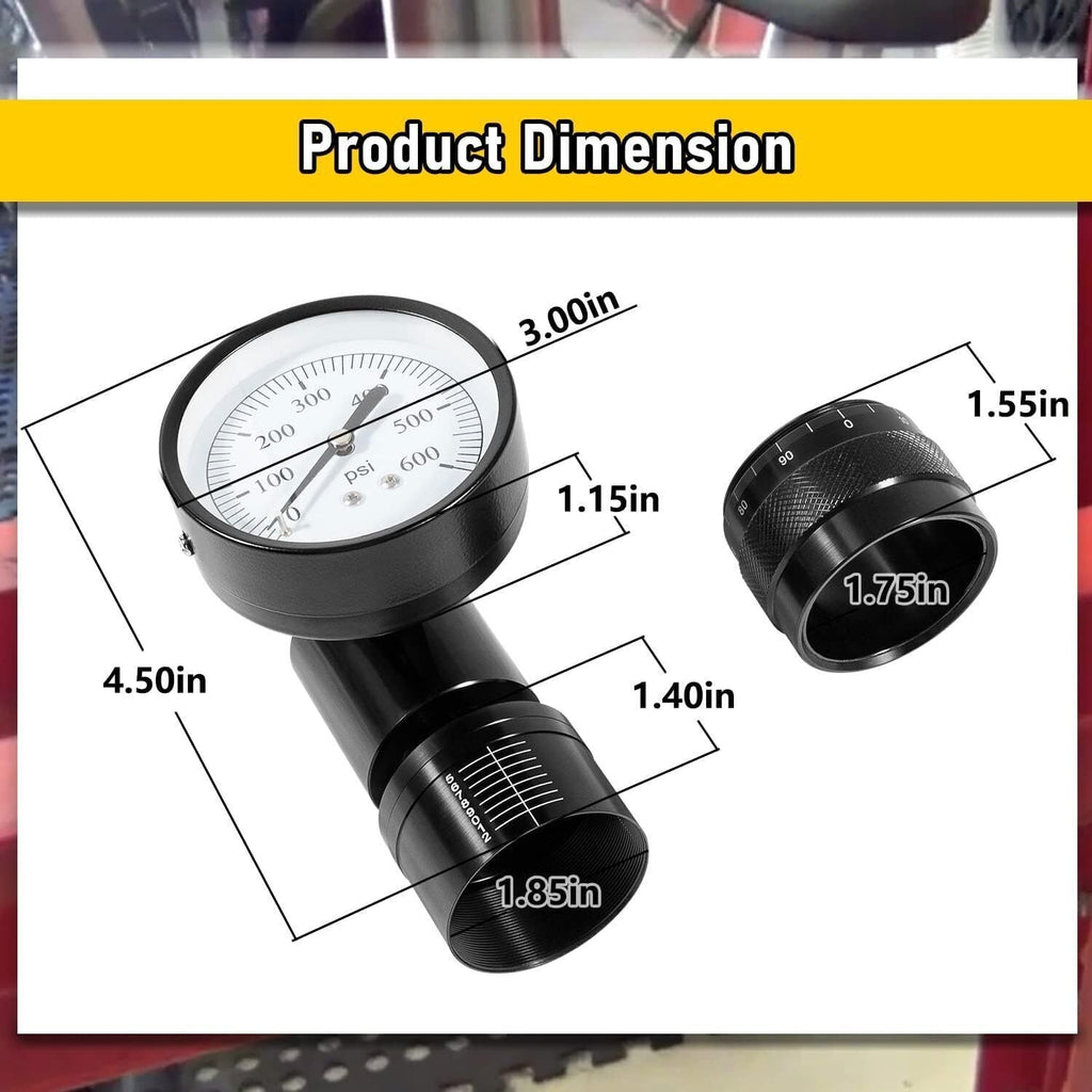 66841 Mini Valve Spring Tester Measuring Combo with Height Micrometer for Vise