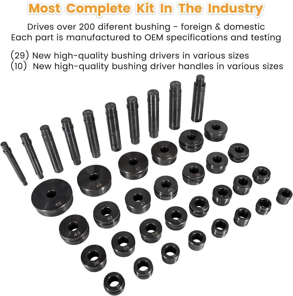 T-0220-39 Master Bushing Driver Set for Chrysler GM Ford Transmissions Bushing