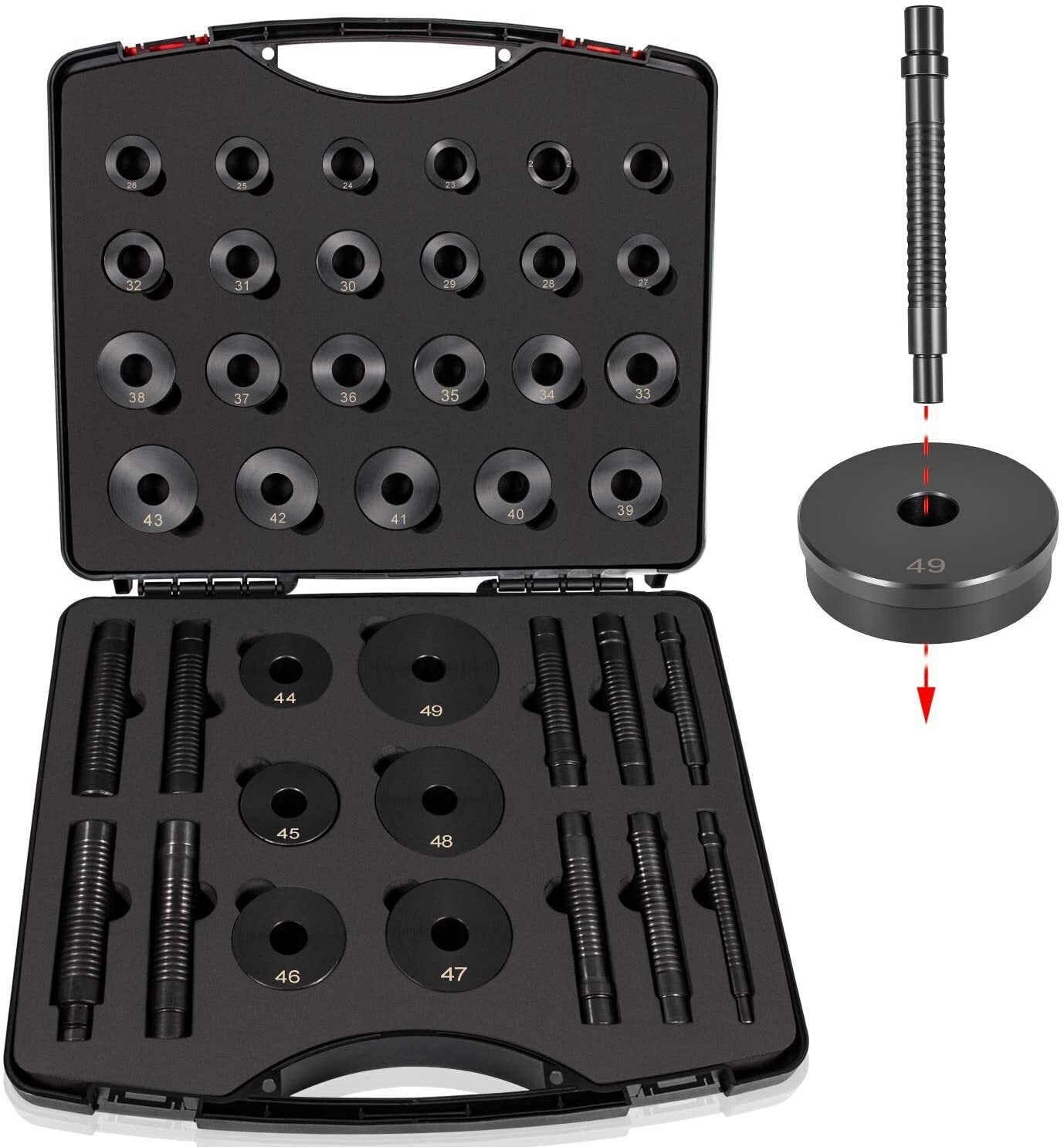 T-0220-39 Master Bushing Driver Set for Chrysler GM Ford Transmissions Bushing