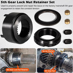 5th Gear Lock Nut Retainer Kit for Dodge Cummins NV4500 Transmission 1994-2004