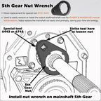 5th Gear Lock Nut Retainer Kit for Dodge Cummins NV4500 Transmission 1994-2004