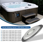 2472-824 Spa Oval Pillow Insert + Back Mount for 2004–2018 Jacuzzi J-300 Series