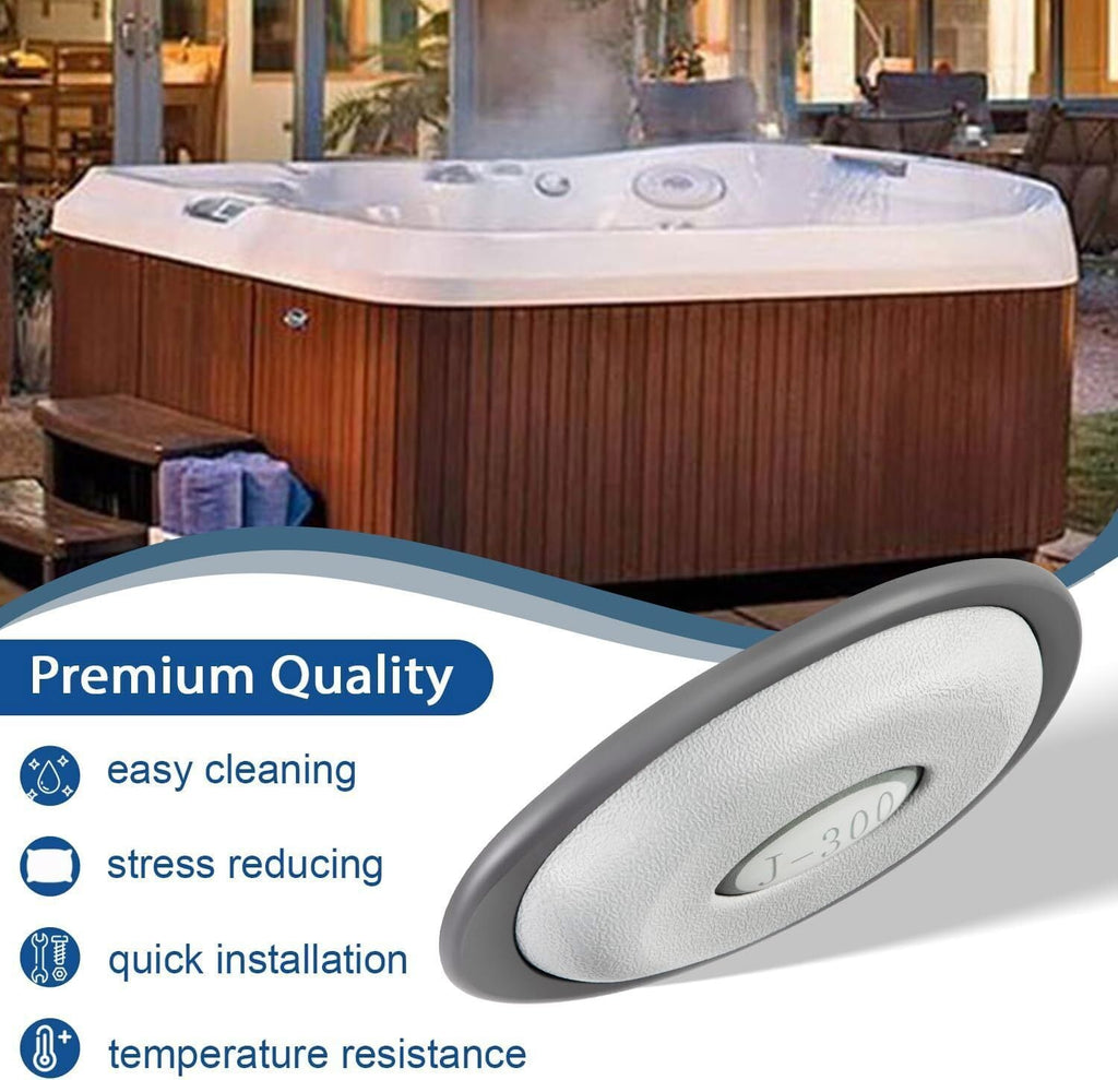 2472-824 Spa Oval Pillow Insert + Back Mount for 2004–2018 Jacuzzi J-300 Series