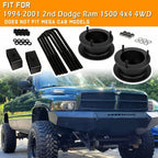 3" Front + 3" Rear Full Lift Kit for 1994-2001 Dodge Ram 1500 4WD 2WD Suspension