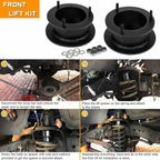 3" Front + 3" Rear Full Lift Kit for 1994-2001 Dodge Ram 1500 4WD 2WD Suspension