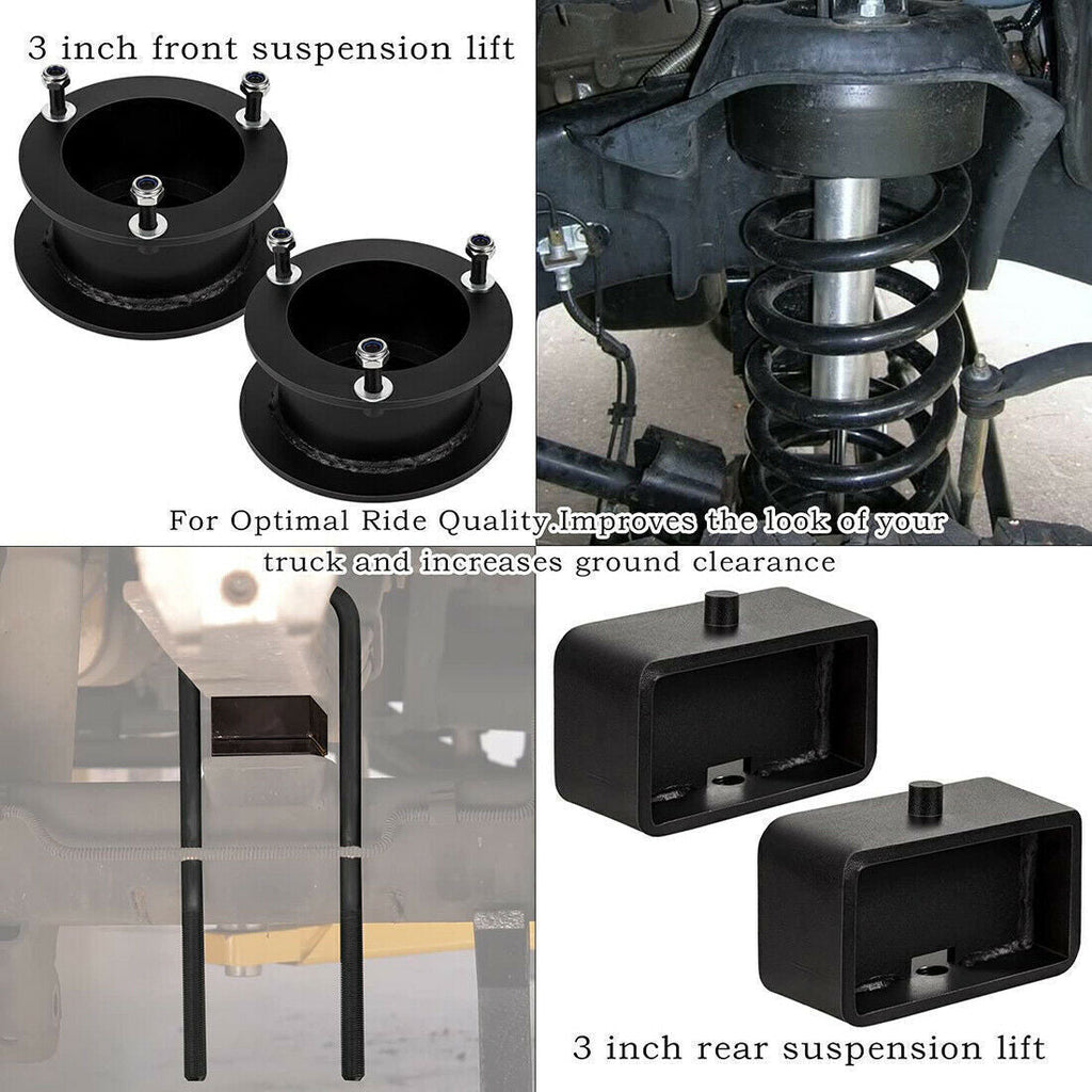 3" Front + 3" Rear Full Lift Kit for 1994-2001 Dodge Ram 1500 4WD 2WD Suspension