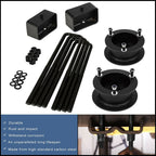 3" Front + 3" Rear Full Lift Kit for 1994-2001 Dodge Ram 1500 4WD 2WD Suspension