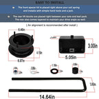 3" Front + 3" Rear Full Lift Kit for 1994-2001 Dodge Ram 1500 4WD 2WD Suspension
